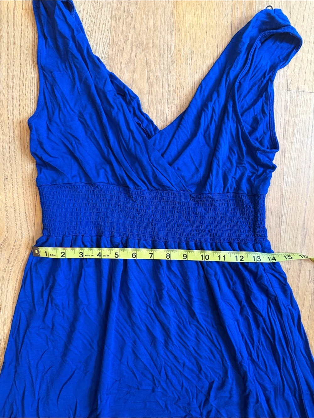 Rolla Coster Cobalt Blue V-Neck Sleeveless Maxi Dress - Picture 3 of 6